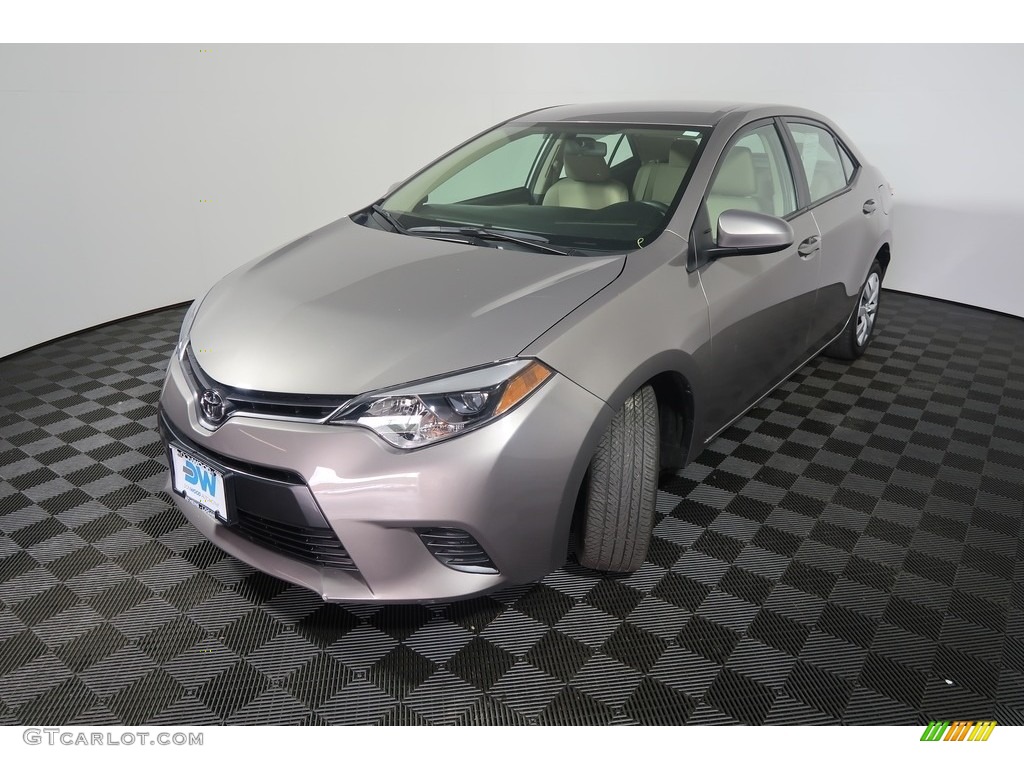 2015 Corolla LE - Brown Sugar Metallic / Ivory photo #5