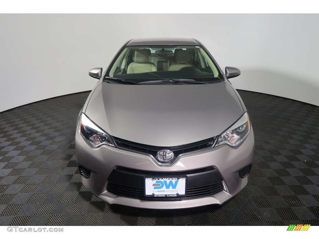 2015 Corolla LE - Brown Sugar Metallic / Ivory photo #6