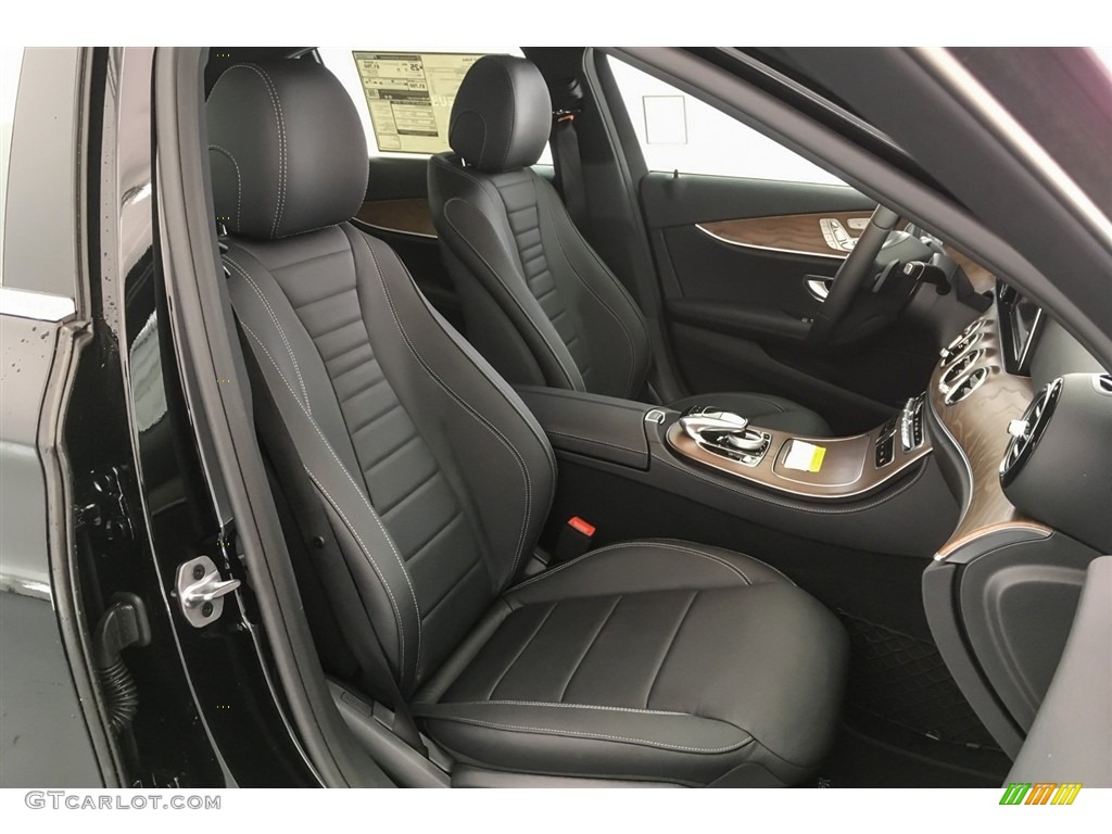2018 E 300 Sedan - Black / Black photo #2