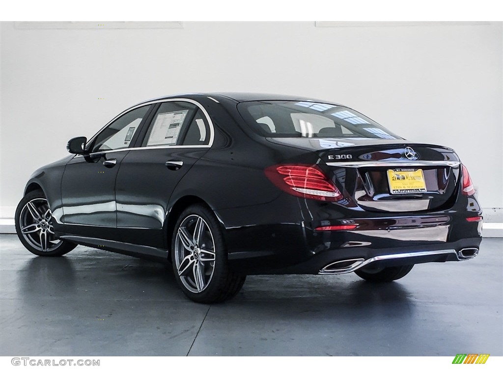 2018 E 300 Sedan - Black / Black photo #3
