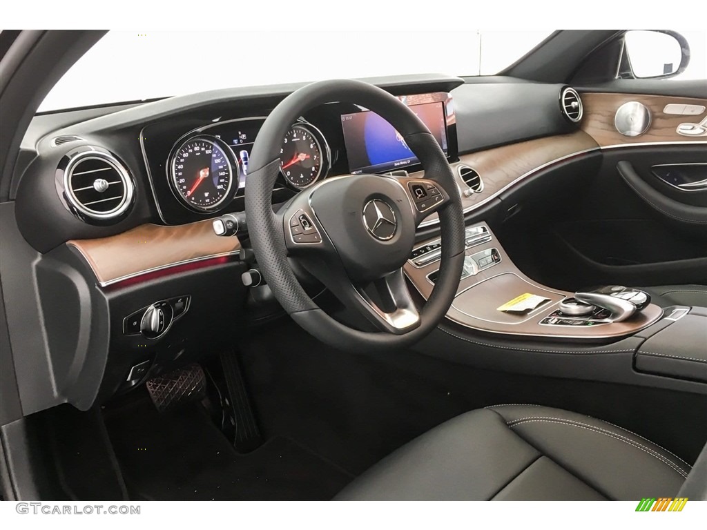 2018 E 300 Sedan - Black / Black photo #5