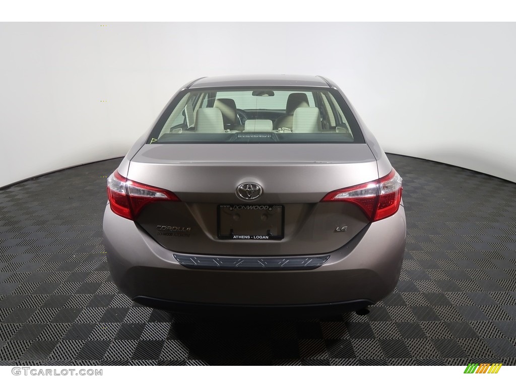 2015 Corolla LE - Brown Sugar Metallic / Ivory photo #11