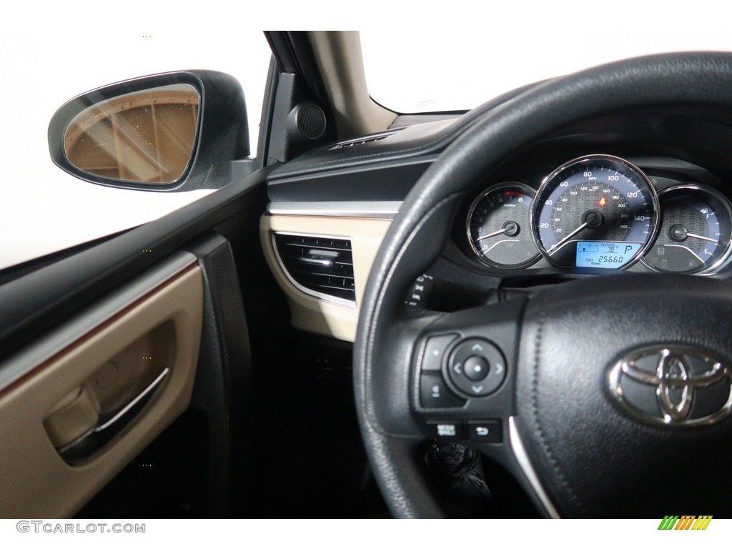 2015 Corolla LE - Brown Sugar Metallic / Ivory photo #16