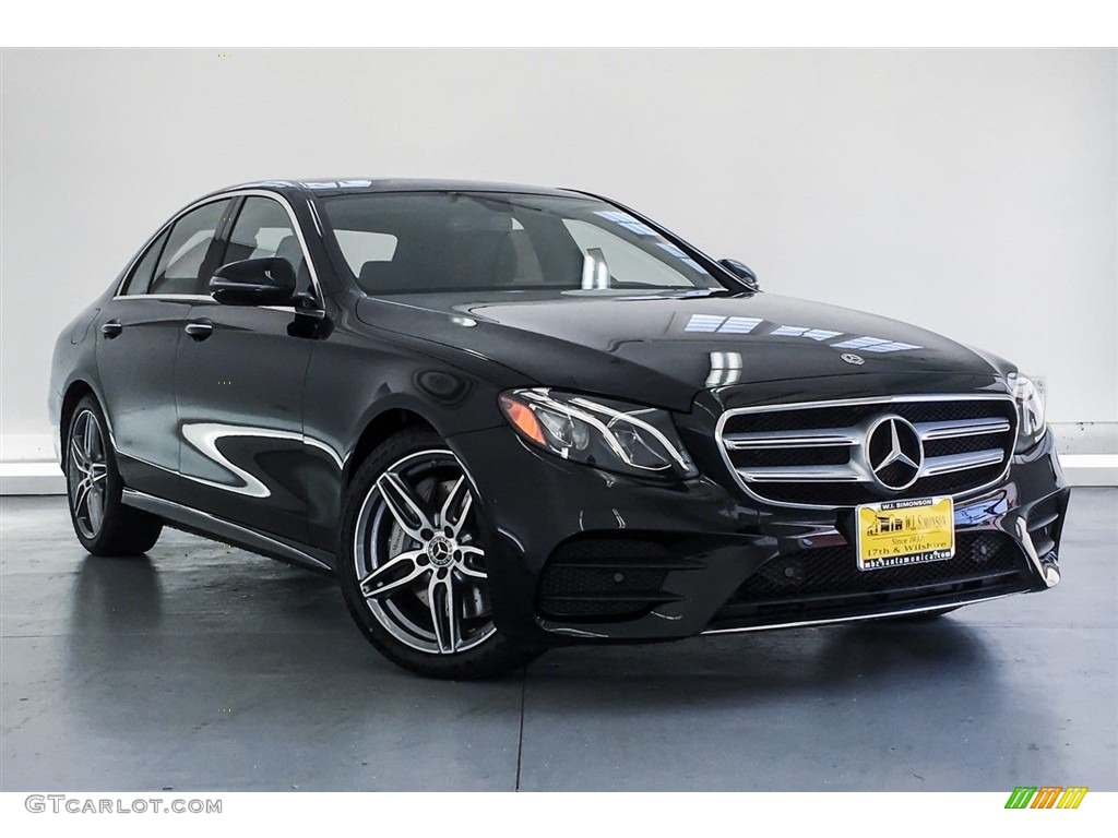 2018 E 300 Sedan - Black / Black photo #12