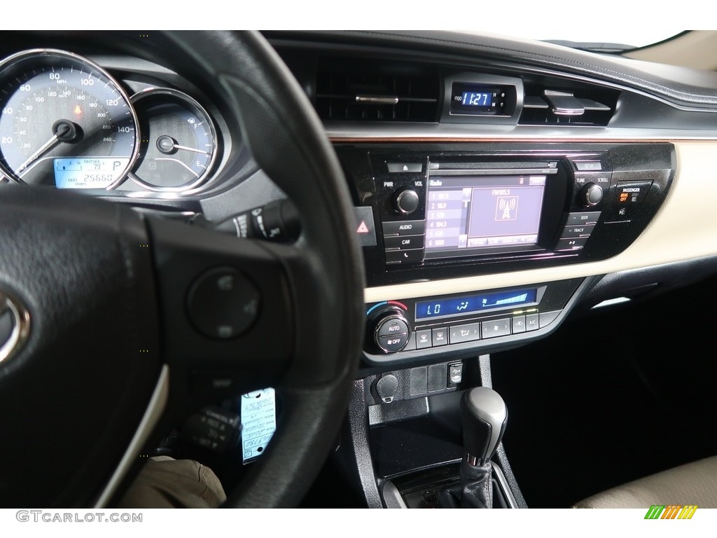 2015 Corolla LE - Brown Sugar Metallic / Ivory photo #18