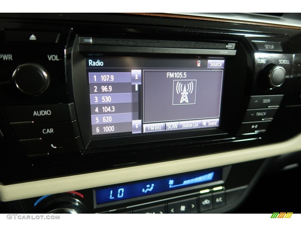 2015 Corolla LE - Brown Sugar Metallic / Ivory photo #21