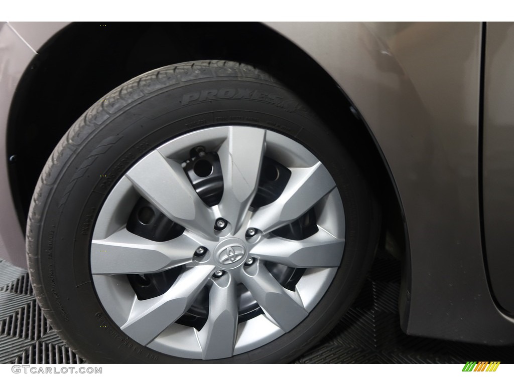 2015 Corolla LE - Brown Sugar Metallic / Ivory photo #25
