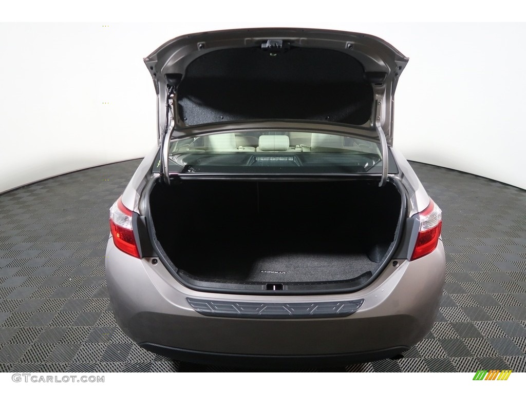2015 Corolla LE - Brown Sugar Metallic / Ivory photo #29