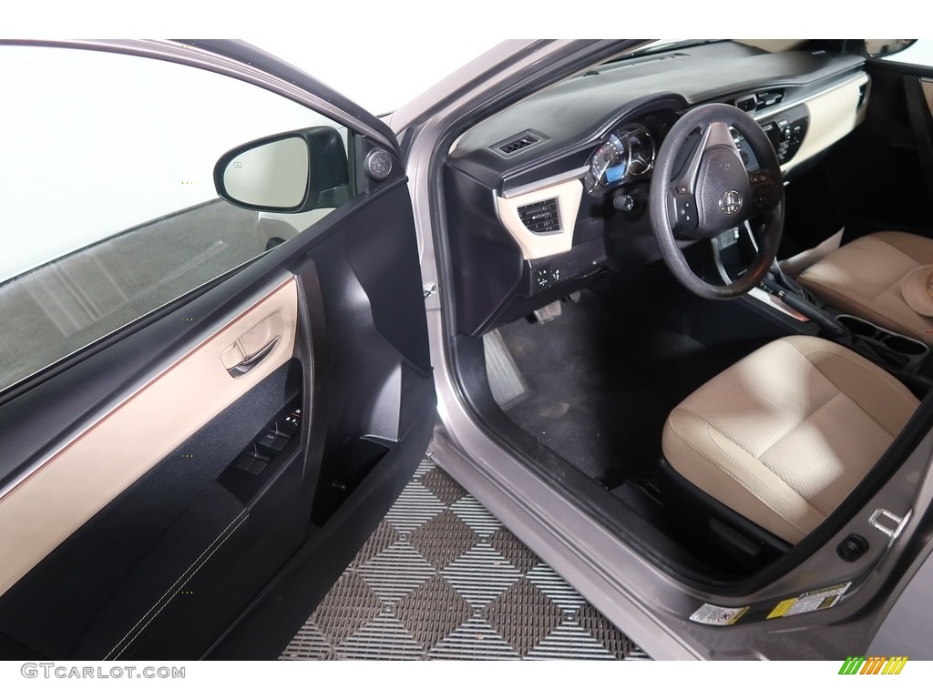 2015 Corolla LE - Brown Sugar Metallic / Ivory photo #34