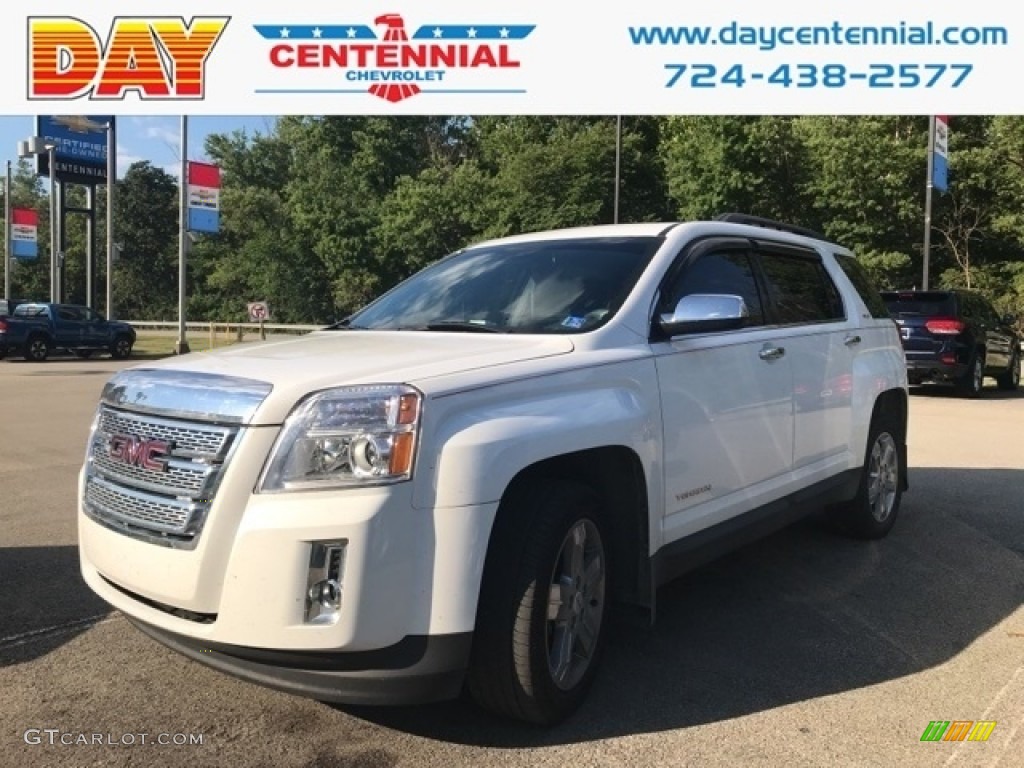 2012 Terrain SLE AWD - Olympic White / Jet Black photo #1