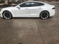 2014 Pearl White Tesla Model S P85D Performance  photo #6