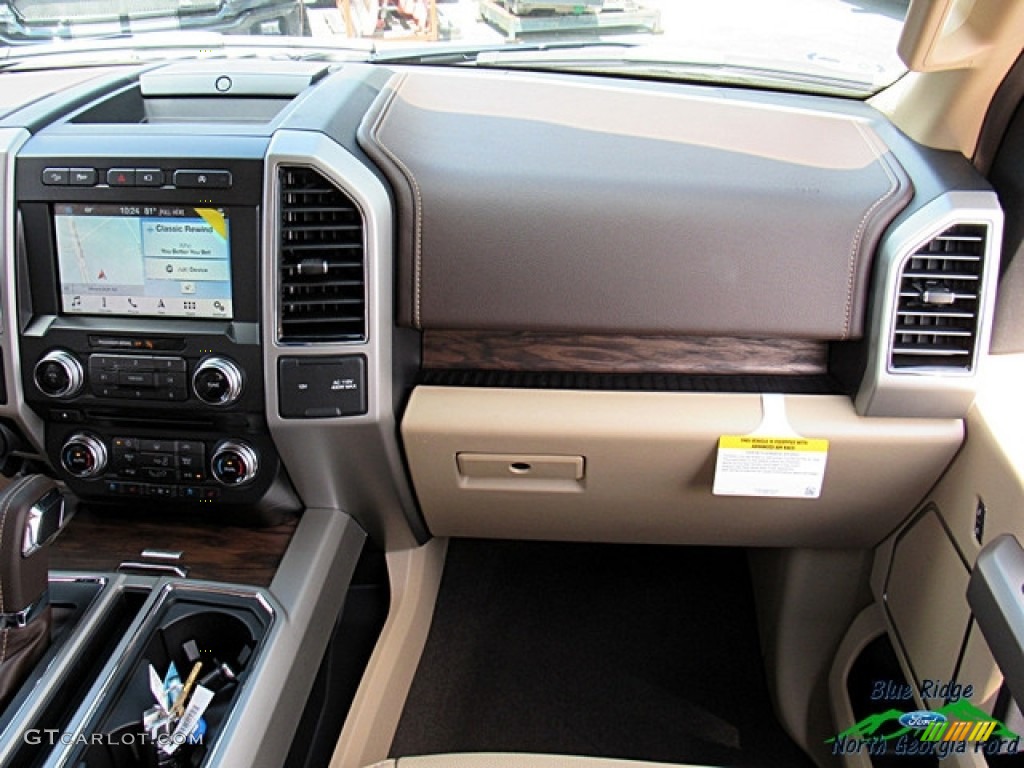 2018 F150 Lariat SuperCrew 4x4 - White Platinum / Light Camel photo #29