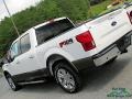 White Platinum - F150 Lariat SuperCrew 4x4 Photo No. 38