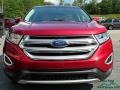 2018 Ruby Red Ford Edge SEL  photo #8