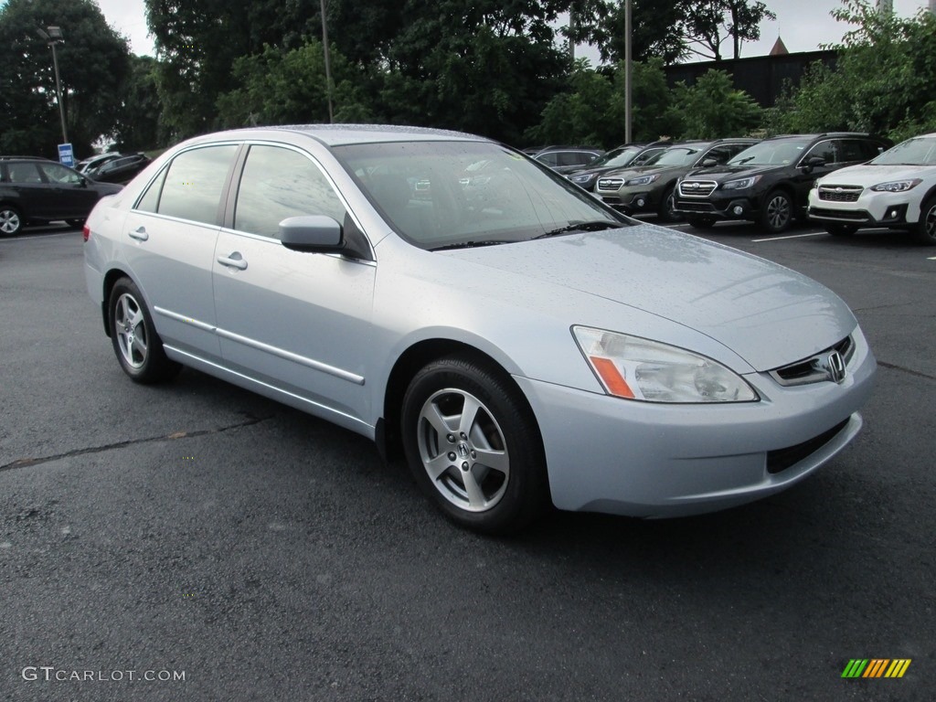 2005 Accord Hybrid Sedan - Silver Frost Metallic / Gray photo #4