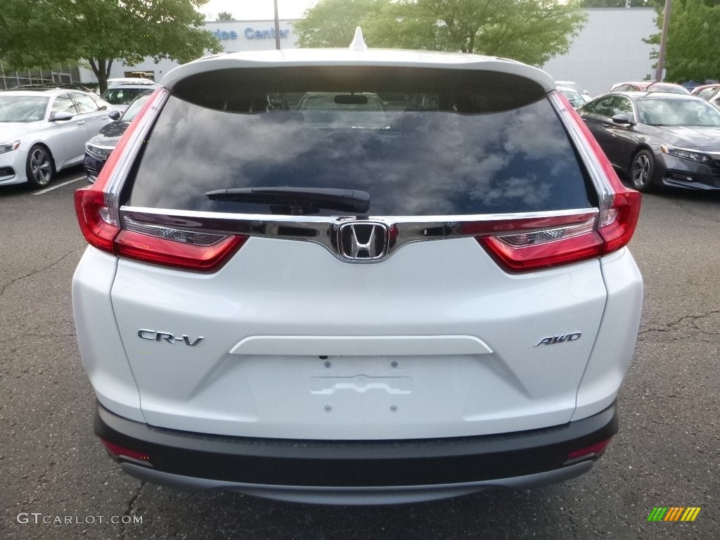 2018 CR-V EX AWD - White Diamond Pearl / Black photo #3