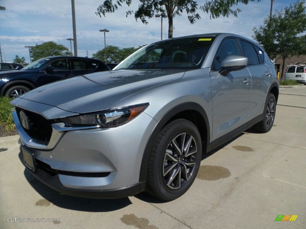 2018 CX-5 Touring AWD - Sonic Silver Metallic / Black photo #1