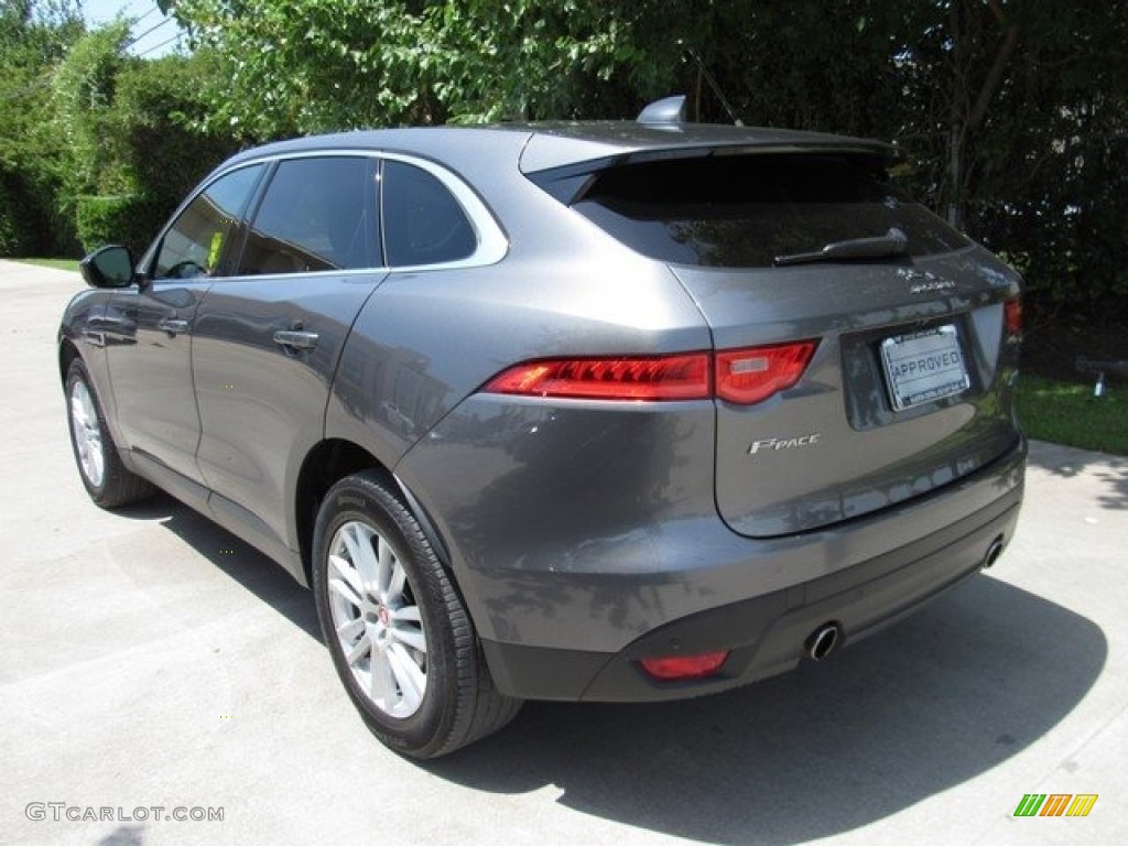 2017 F-PACE 35t AWD Prestige - Ammonite Grey / Jet photo #2