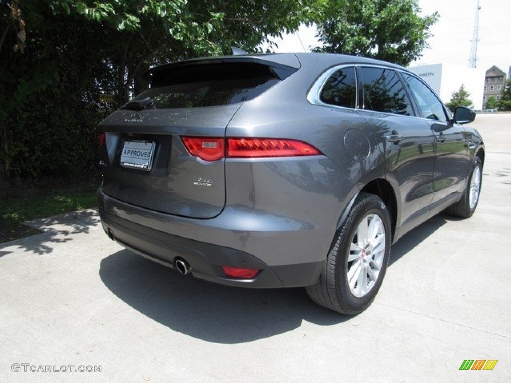 2017 F-PACE 35t AWD Prestige - Ammonite Grey / Jet photo #10