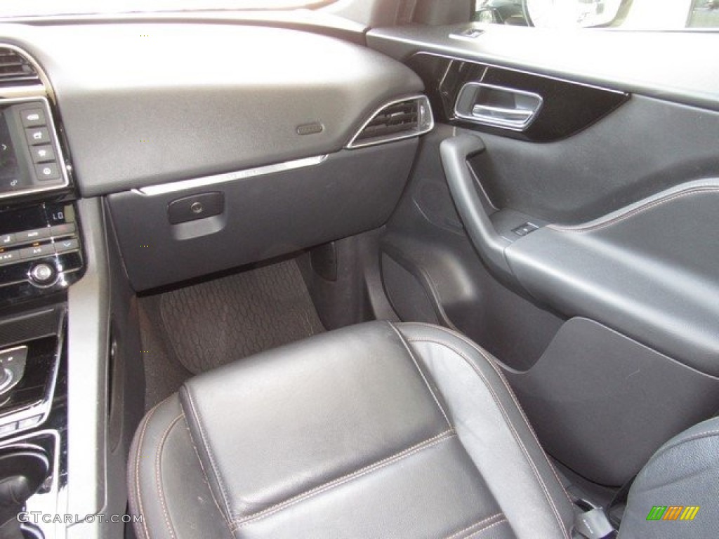 2017 F-PACE 35t AWD Prestige - Ammonite Grey / Jet photo #16