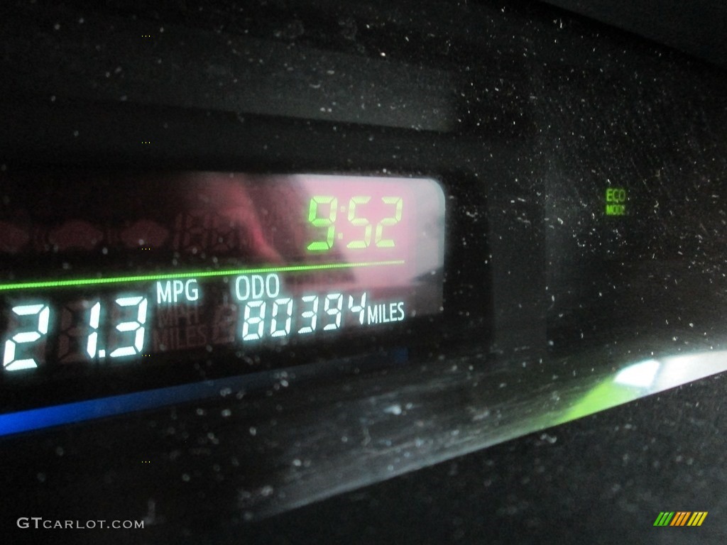 2012 Prius v Five Hybrid - Classic Silver Metallic / Misty Gray photo #27