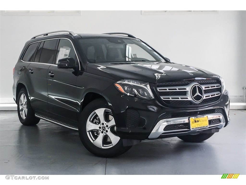 Obsidian Black Metallic 2018 Mercedes-Benz GLS 450 4Matic Exterior Photo #128481855