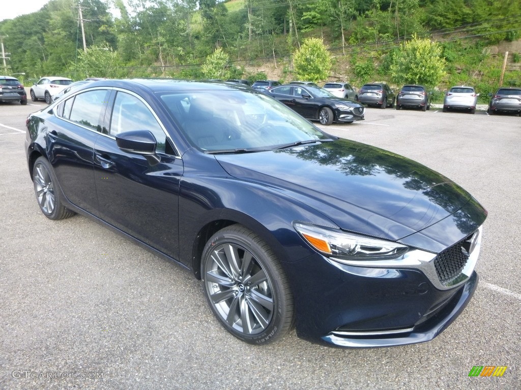 Deep Crystal Blue Mica 2018 Mazda Mazda6 Touring Exterior Photo #128482380