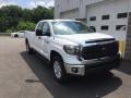 2018 Super White Toyota Tundra SR5 Double Cab 4x4  photo #1