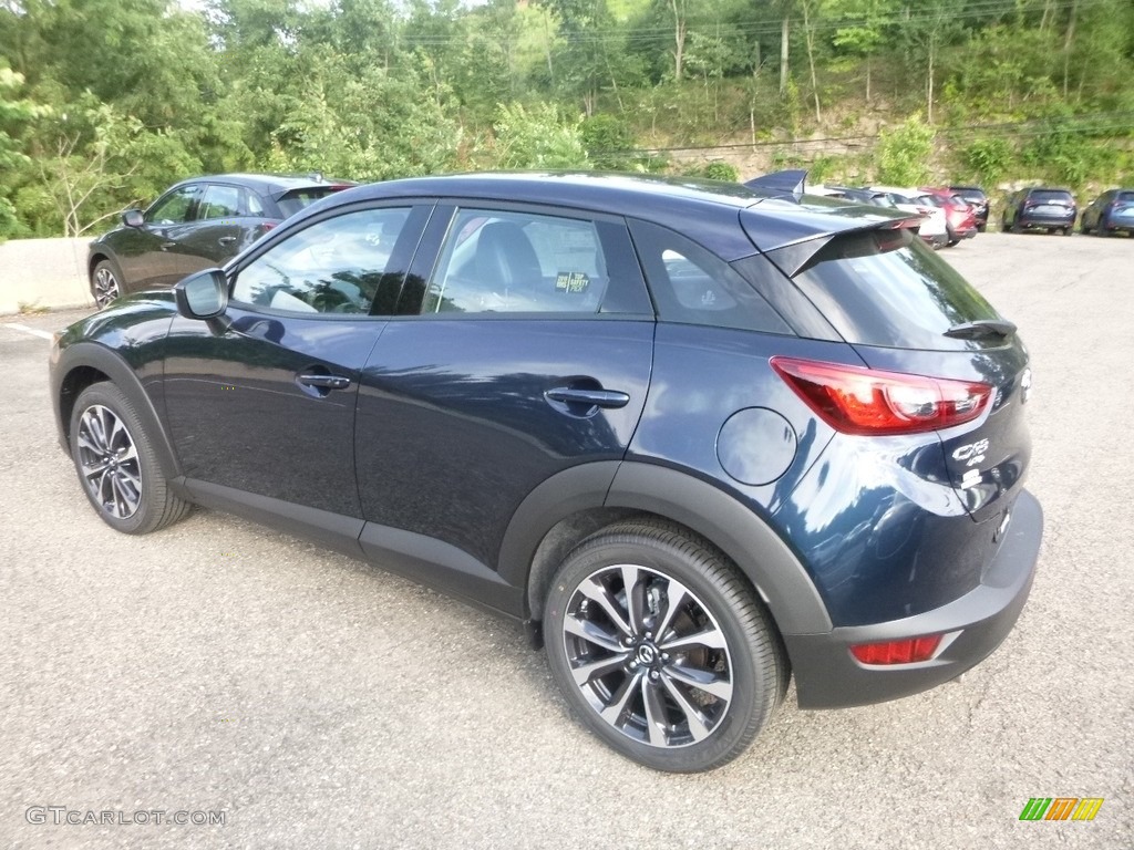 Deep Crystal Blue Mica 2019 Mazda CX-3 Touring AWD Exterior Photo #128483664