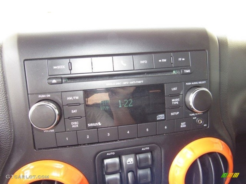 2012 Wrangler Unlimited Sport 4x4 - Crush Orange / Black photo #30