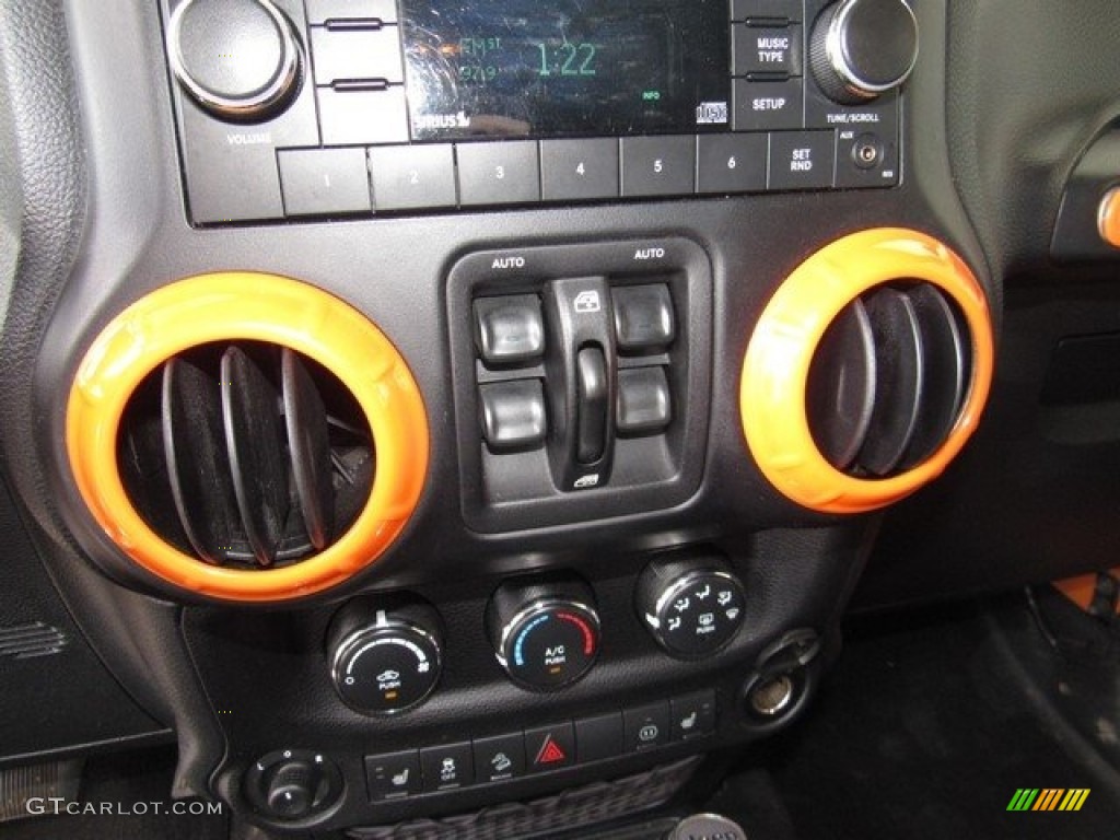 2012 Wrangler Unlimited Sport 4x4 - Crush Orange / Black photo #31