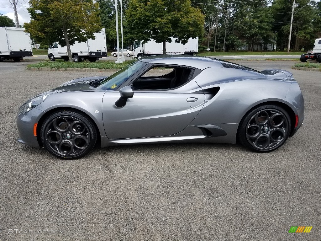 Basalt Gray Metallic 2017 Alfa Romeo 4C Coupe Exterior Photo #128484459