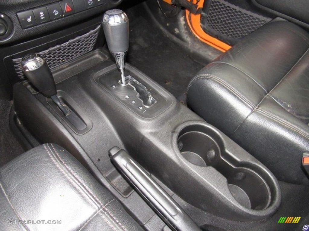 2012 Wrangler Unlimited Sport 4x4 - Crush Orange / Black photo #33