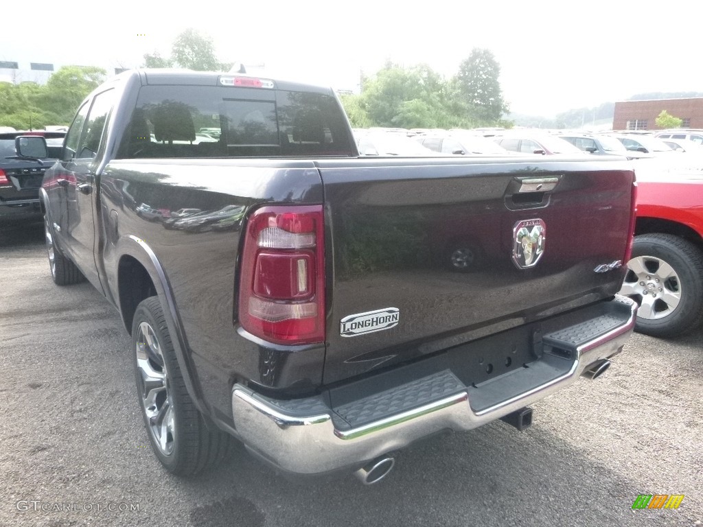 2019 1500 Long Horn Crew Cab 4x4 - Rugged Brown Pearl / Mountain Brown/Light Frost Beige photo #3