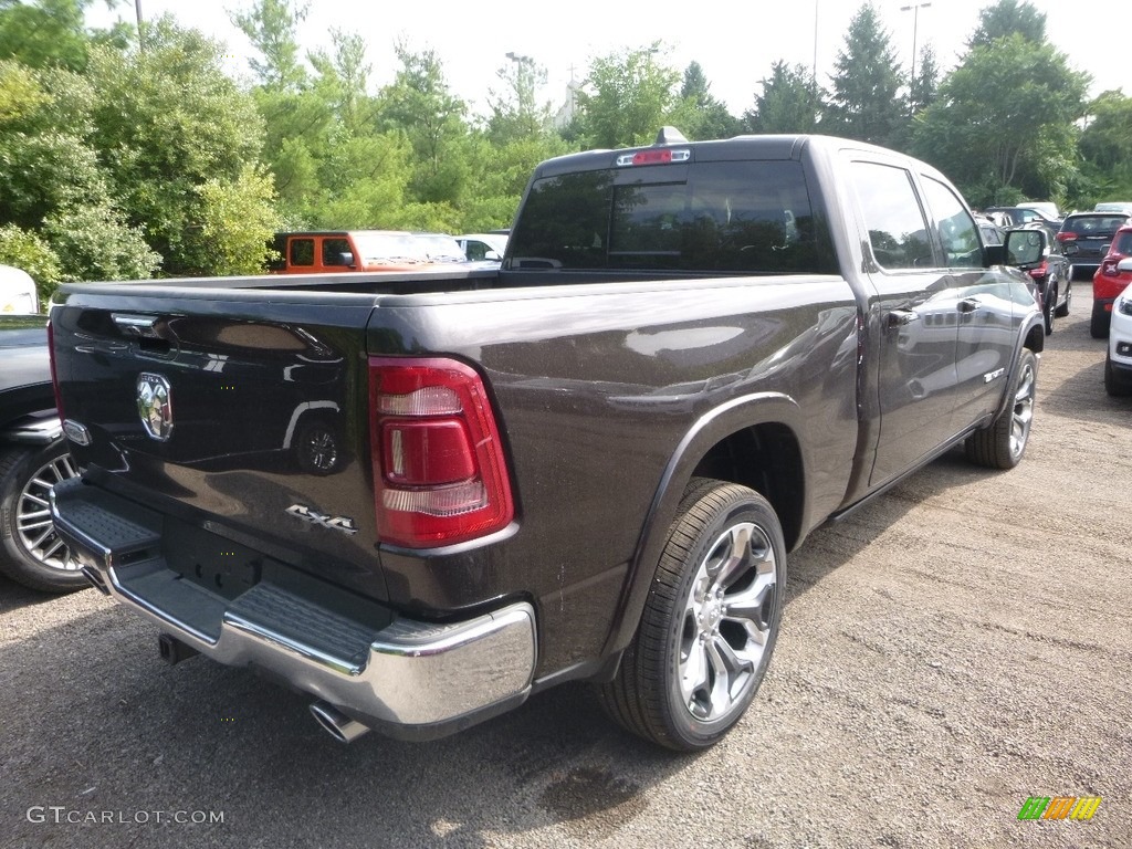 2019 1500 Long Horn Crew Cab 4x4 - Rugged Brown Pearl / Mountain Brown/Light Frost Beige photo #5