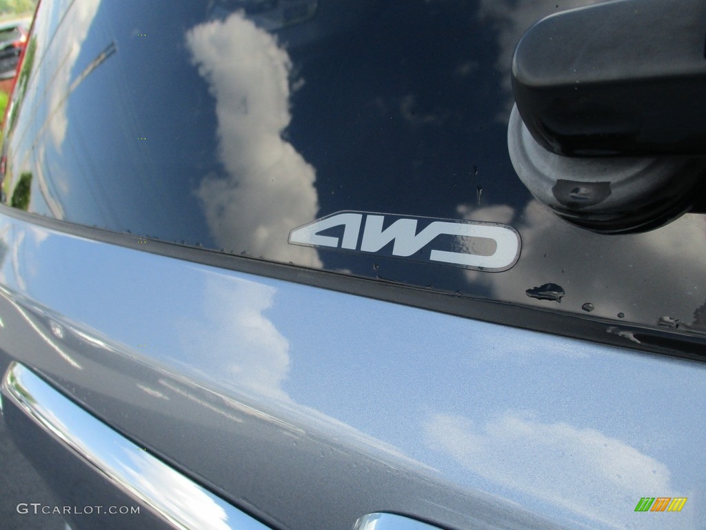 2007 CR-V EX-L 4WD - Glacier Blue Metallic / Gray photo #6
