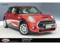 2018 Blazing Red Metallic Mini Hardtop Cooper S 2 Door  photo #1