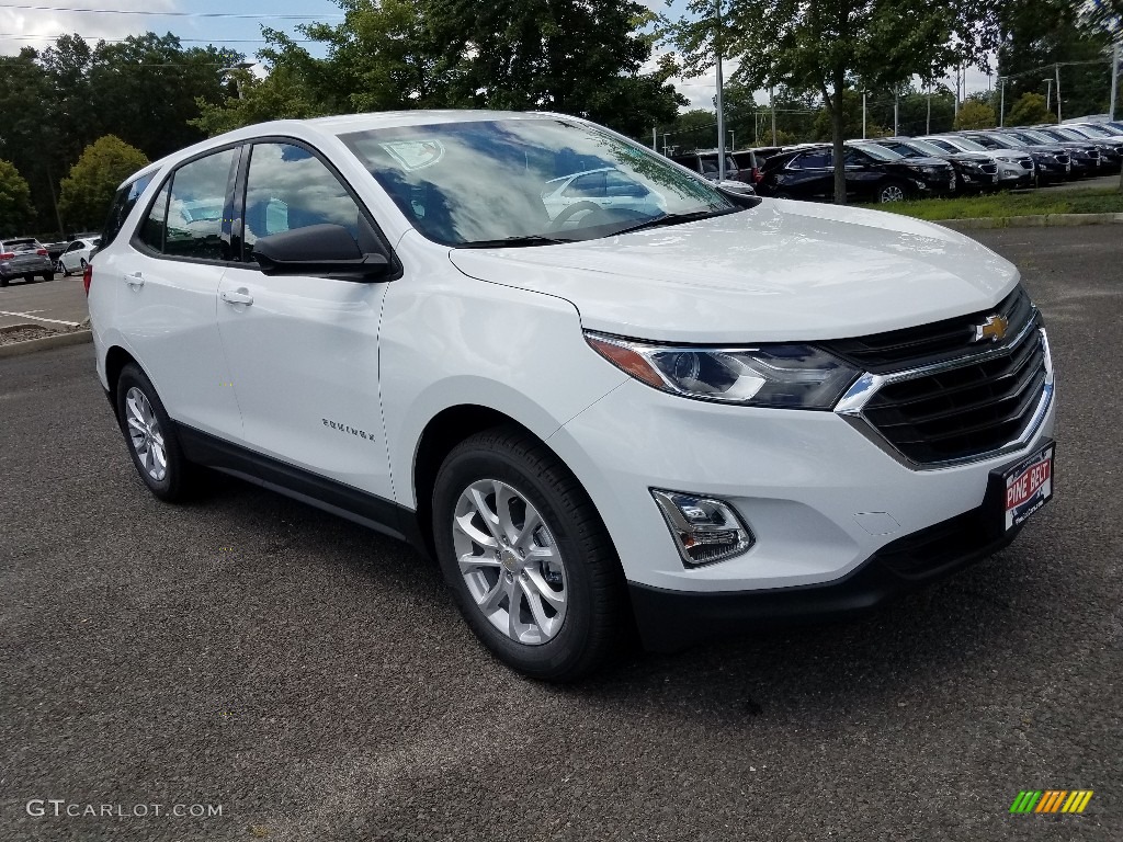 2019 Equinox LS - Summit White / Medium Ash Gray photo #1