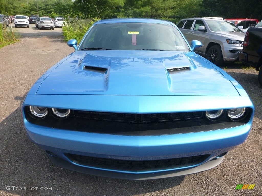 B5 Blue Pearl 2018 Dodge Challenger GT AWD Exterior Photo #128491446