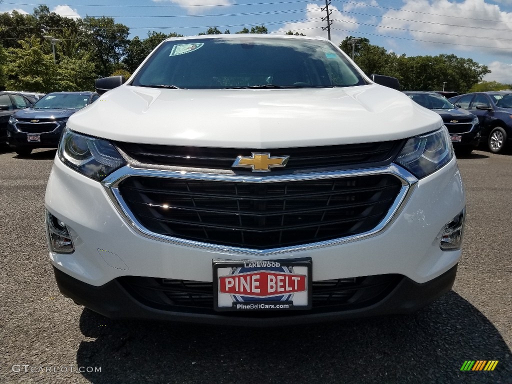 2019 Equinox LS - Summit White / Medium Ash Gray photo #2