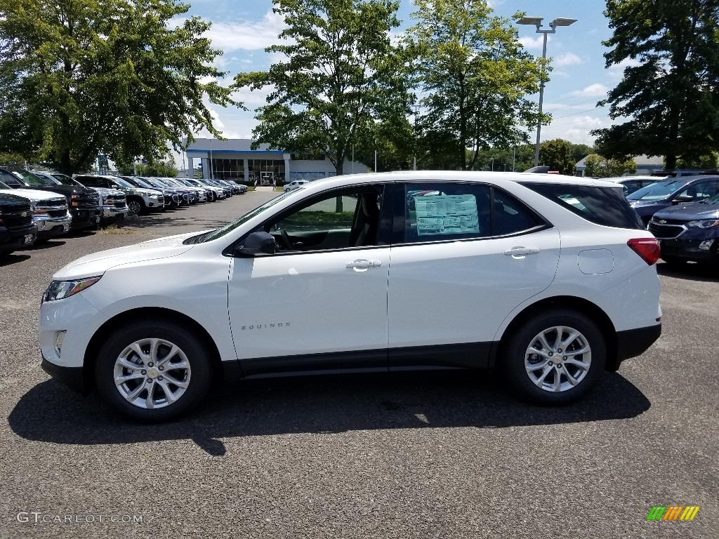 2019 Equinox LS - Summit White / Medium Ash Gray photo #3