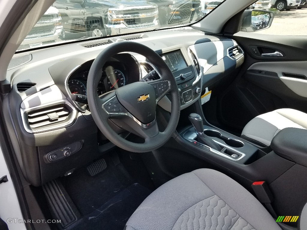 2019 Equinox LS - Summit White / Medium Ash Gray photo #7