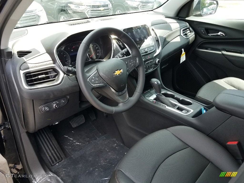 Jet Black Interior 2019 Chevrolet Equinox Premier AWD Photo #128492289