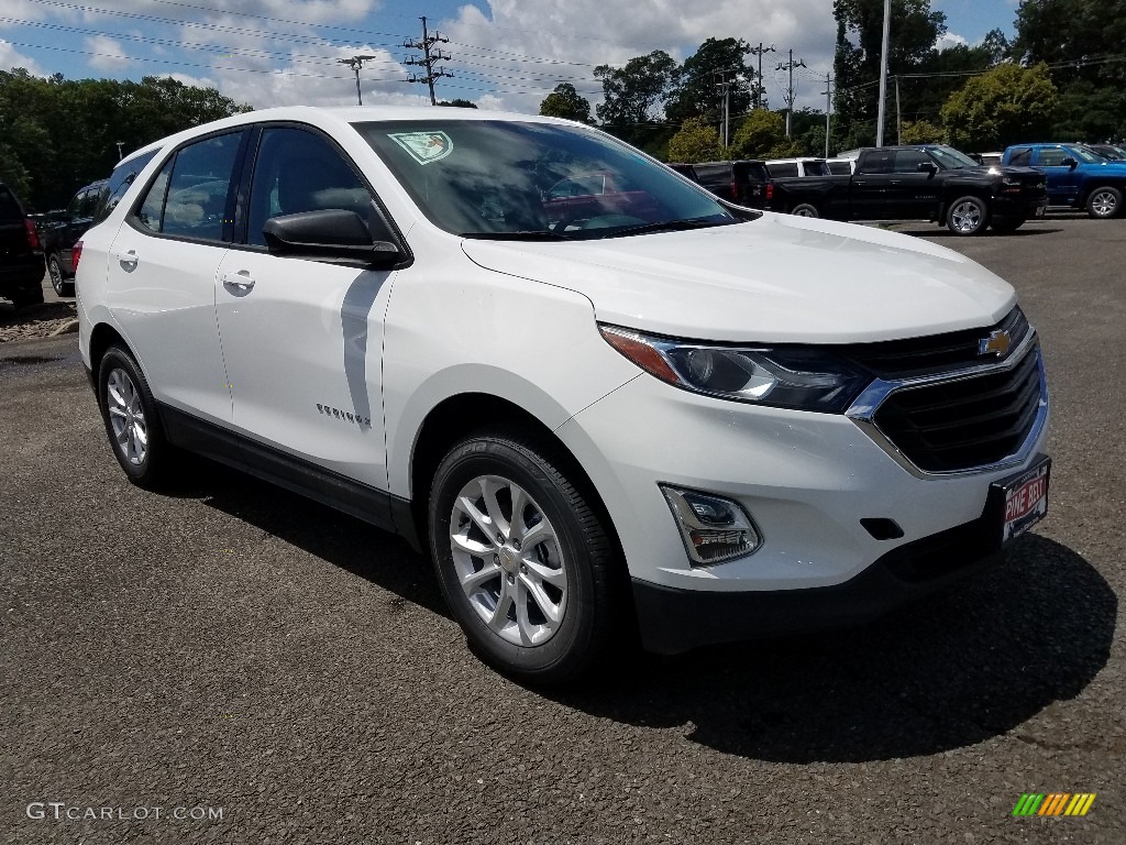 2019 Equinox LS AWD - Summit White / Medium Ash Gray photo #1
