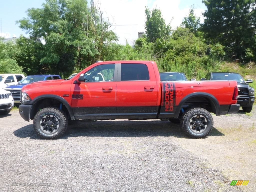 Flame Red 2018 Ram 2500 Power Wagon Crew Cab 4x4 Exterior Photo #128496582