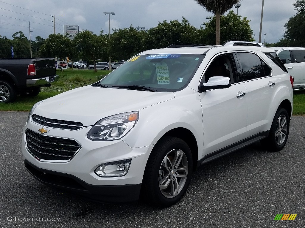 2016 Equinox LTZ - Iridescent Pearl Tricoat / Saddle Up/Jet Black photo #1