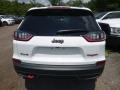 2019 Bright White Jeep Cherokee Trailhawk 4x4  photo #4