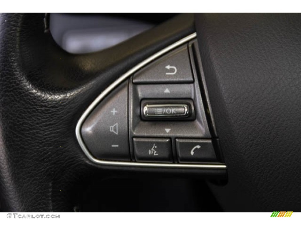 2015 Q50 3.7 - Hagane Blue / Graphite photo #15
