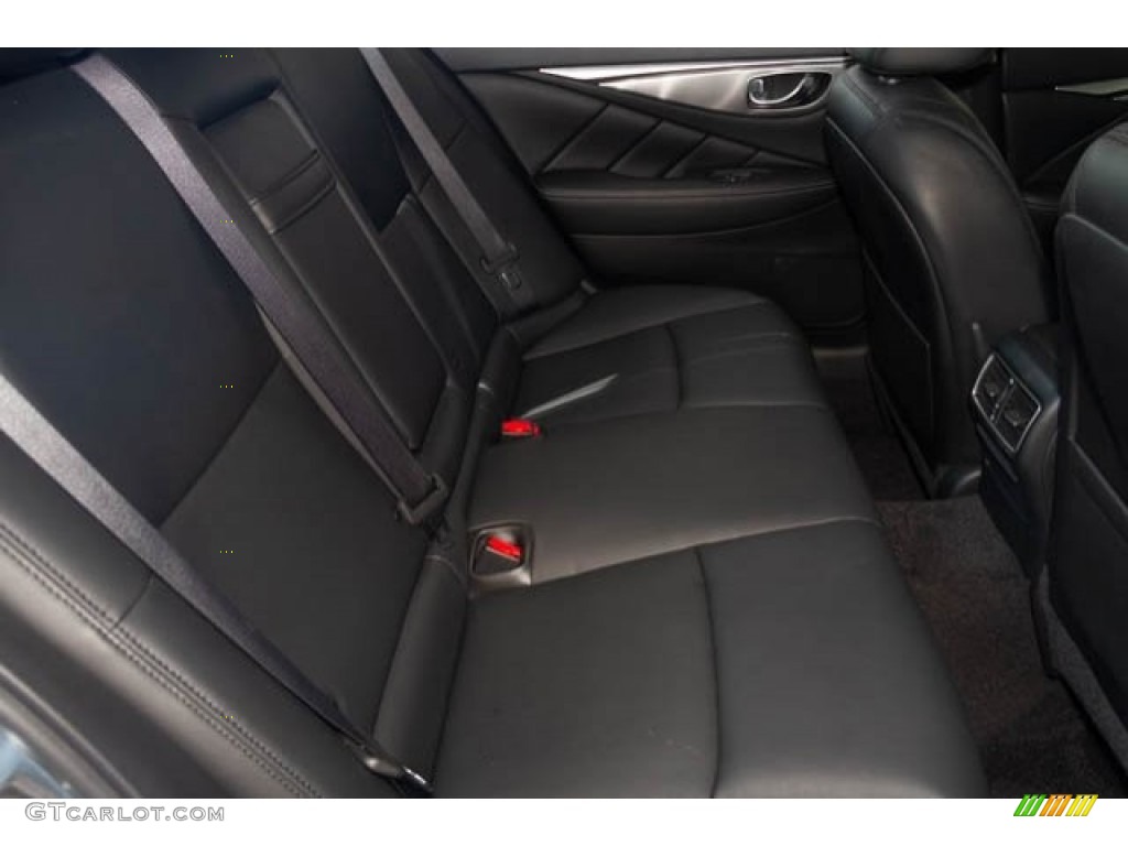 2015 Q50 3.7 - Hagane Blue / Graphite photo #22