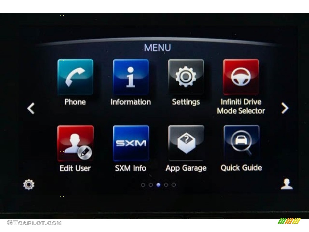 2015 Q50 3.7 - Hagane Blue / Graphite photo #27